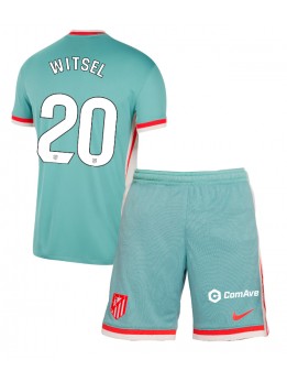 Atletico Madrid Axel Witsel #20 Dječji Gostujuci Dres kompleti 2024-25 Kratak Rukavima (+ kratke hlače)